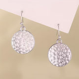 Pendientes Vintage Redondo Forma Martillo