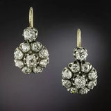 Pendientes Vintage con Mandala en Circón