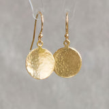 Pendientes Vintage Redondo Forma Martillo