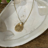 Collar Marina con Perlas en Forma de Lágrima