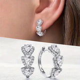 Aros con Cristal Brillante