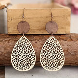 Pendientes Colgantes de Cuero
