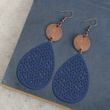 Pendientes Colgantes de Cuero
