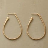 Argollas Vintage Doradas Chic