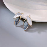 Pendientes de Lujo Lucky Wings con Esmalte Pintado a Mano