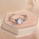 Anillo Louisa con Piedra de Luna