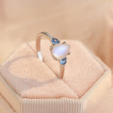 Anillo Louisa con Piedra de Luna