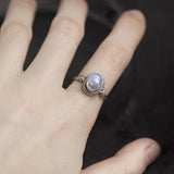 Anillo Luisa con Piedra de Luna