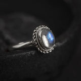 Anillo Luisa con Piedra de Luna