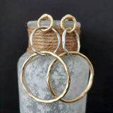 Aros Vintage en Oro y Plata