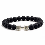 Pulsera de Aromaterapia con Piedras de Lava