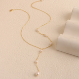 Collar de Plata con Perlas de Agua Dulce