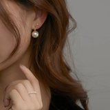 Pendientes de Red Franceses en Plata