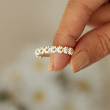 Anillo Pequeña Margarita en Plata