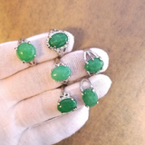 Conjunto de Anéis en Piedra Natural