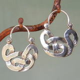Pendientes Geométricos en Metal Gitano