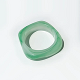 Pulsera Cuadrada Colorida en Acrílico