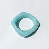 Pulsera Cuadrada Colorida en Acrílico