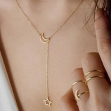 Collar Corto Estrella de la Luna