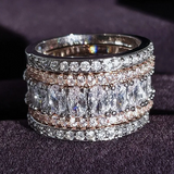 Anillo Simple con Piedra para Mujeres