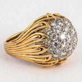 Anillo vintage en oro