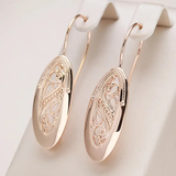 Pendientes Dorados Elegantes Calados