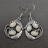 Pendientes de Piedra Blanca