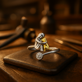 Anillo de Plata Esterlina 925 con Circonita – Ajustable y Hecho a Mano