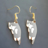 Pendientes Colgantes de Gatos