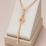 Colador Elegante Dorado Brillante