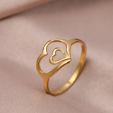 Anillo Corazón en Oro
