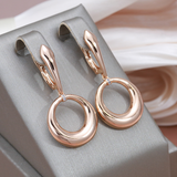 Elegante Arete Brillante en Oro