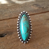 Anillo Vintage con Piedra Turquesa