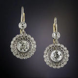 Pendientes Mandala con Zirconia Vintage