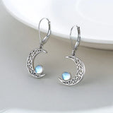 Pendientes de Piedra de Luna Elegantes