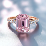 Anillo con Cristal Rosa Soñador