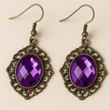 Pendientes Yara Amatista