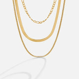 Collar con Cadenas en Capas Viena